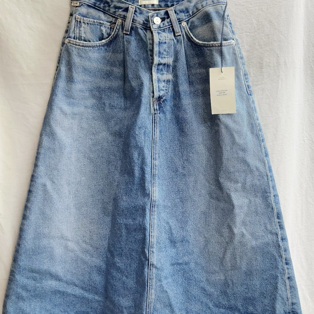 Women's Citizens of Humanity CECILIA Blue Denim Skirt size 27